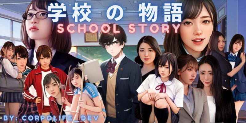 《学校の物语/Gakko No Monogatari》下载 真人slg游戏 v0.38